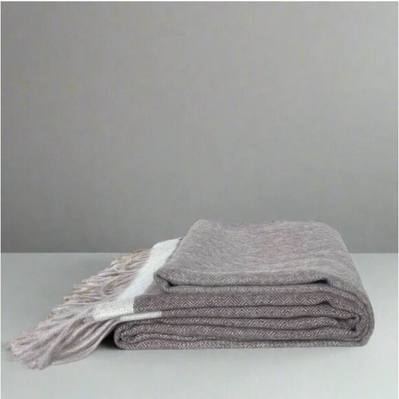 ARTZNL 100% Baby Alpaca ECO Throw Undyed Blanket Large Brown All Season Luxury - Picture 9 of 12